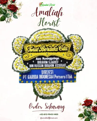 Papan Bunga Duka di Siantan Hilir